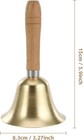 Super Loud Hand Bell - Solid Brass Call Bell For Elderly At Home