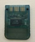 Sony Playstation Oem Official 1 Ps1 Psx Memory Card Scph-1020 - Blue - Tested 