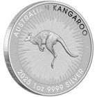 2025 1 Oz Australian Silver Kangaroo Coin Bu  lot Of 5 