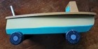 New Jack Rabbit Creations Wooden Boat With Figures Ages 3 Up Magnetic See Pics