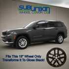 One 2021-2025 Jeep Grand Cherokee Laredo X Imp-482blk 18  Gloss Black Wheel Skin