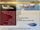 Very Rare Horizon Air Dash 8 Q-200 - Maroon Livery - Trading Card