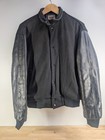 Vtg 1989 Beauty   The Beast Promo Cast   Crew Wool Jacket - Large - Leather 