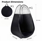 Spray Tan Tent Pop Up Portable Professional Mobile Tanning Booth Kit Bag Self