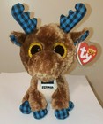 Ty Beanie Boos Egert The Moose Estonia Exclusive 6  New Mwmts Plush Stuffed Toy