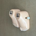 Wind Up Walker Toy  Pair Of Feet  let s Walk   Working  Vintage Pre-owned Cool