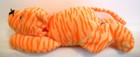 Ty Pillow Pal Tiger Orange 14 Inch Soft Stuffed Toy 1996  no Hang Tags 