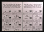  2  1977 Mccurdy s Rochester Red Wings Uncut Sheets Lot