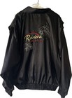 Las Vegas Jacket Riviera Hotel Casino Vintage Satin Full Zip Men   s Size Xl