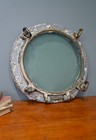 Antique Brass Porthole Window Bronze Ship Boat Nautical Vintage Peephole 19 