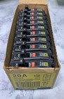 New Lot Of 10 Circuit Breakers Square D Qo120 20a 1 Pole 120 240v Plug In