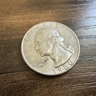 1960 Washington Silver Quarter - 90  Silver
