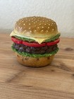 Boston Warehouse China Burger Vintage Tick Tock Kitchen Timer