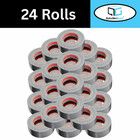 24 Rolls Silver Heavy Adhesive Duct Tape 2  X 60 Yards 7 Mil Heavy Duty Tape