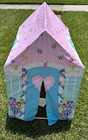 Vintage 90s Barbie Play House Indoor outdoor Tent Vinyl  39l X 28w X 44h   Nos  