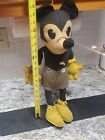 Antique 1930 s 18in  Mccall Pattern Mickey Mouse Plush Knickerbocker Doll Large 