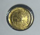 Anastasius I Gold Av Solidus Byzantine Empire  507-508 Coin Sear 5 Ef ef 