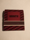 Vintage Feature Matches From Wempe Jewelers Hamburg Germany