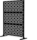 6 X 4 Ft Outdoor Privacy Screen Panel Decorative Metal Panels For Garden Balcony