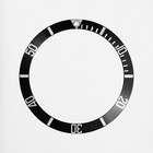 Horlogear  black  Bezel Insert For Rolex Submariner 16610 16800 Sapphire Pearl
