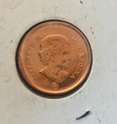  1  2012 Canadian Penny  Bu Last Year  Non-magnetic Zinc Coin