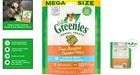 4 6 Oz Feline Greenies Dental Treats - Crunchy  Natural Chicken Flavor For Cats