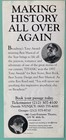2 Sided Flyer Titanic  The Musical Broadway 1997 Lunt-fontanne Victoria Clark
