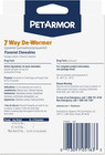 7-way De-wormer For Small Dogs   Puppies  2 Chewable Tablets