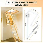 Attic Ladder Hinge Arms For 2010-up Werner 55-2 Mk 5  Wu2210  W2208  W2210 -pair