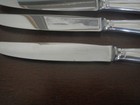 Set 5 Vendome   Arcantia Christofle Silverplate 7 5 8  Dessert Salad Knives