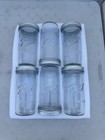 Six Ball Pint In A Half Mason Jars 20oz Wide Mouth Embossed Fill Lines
