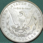1897-s Morgan Silver Dollar  1 San Francisco Mint Us Coin 90 