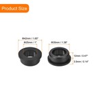 4pcs - Rubber Grommets 1-3 8  Drill Hole 1  Id Top Hat Hole Plug Grommet