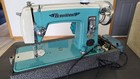 Vintage Brother Sewing Machine Ha4 B2 Model 260 Super Streamliner