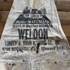 Vintage Weldon Lumber Company Nail Apron  Seattle Washington