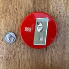 1928 Kleenex Tissues Pinback Button Advertising 3  Badge Pin 1968 Vintage Repro