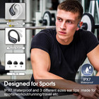 Audifonos Inalambricos Bluetooth 75h Ganchos Deportivos Ipx7 Enc Bajos Running