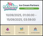     no Rush    mono Go Ice Cream Partners Event    full 80k Carry Slot    