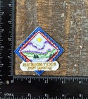 Vintage Rocky Mountain National Park Scenic Travel Souvenir Patch 1980s