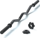 47  Ez Curl Bar Weight Lifting Bar  1-inch Curling Bars For Weight Lifting  B   