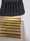 8-piece Brass Pin Punch Set Non-marring  1 8  - 5 16  Machinist  Gunsmithing Etc