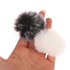 Lavalier Microphone Cover Windscreen Muffs And Lapel Clips For 1cm Mics