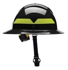 Bullard Fhbkr Fire Helmet black thermoplastic 13w830