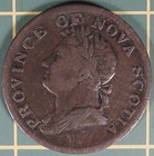 1832 Nova Scotia Half Penny Token  Ns-1d3