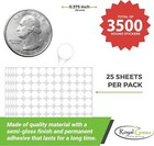 Round Dots Circle Stickers 3 8 0 375 Inch 10 Mm Color Coded Sticky Label