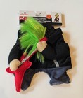 Punk Rocker Guitar Band Mohawk Pet Dog Or Cat Costume Size Small New 