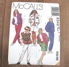 Track Suit Sewing Pattern Jacket Pants Mccalls 6342 Womens Size Xl-xxl Uncut