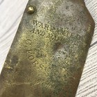 Antique Brass Hanging Scale 48 Lb  Forschner New York Vintage Tool 12  Long