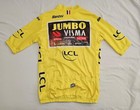 Wout Van Aert Signed 2022 Tour De France Yellow Cycling Jersey Team Jumbo Visma