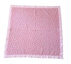 Pink Baby Blanket Flowers Floral Fleece Security Lovey Soft Unique Stitching 41   